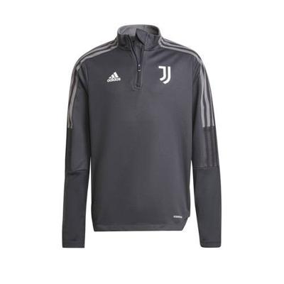 Juventus Trainingstop Junior 2021-2022 - Maat 176 - Kleur: Zwart | Soccerfanshop