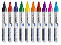 Legamaster boardmarker TZ 1 7-110099 Whiteboardmarker Blauw, Bruin, Groen, Rood, Zwart, Oranje, Violet, Roze, Lichtblauw 10 stuk(s) - thumbnail