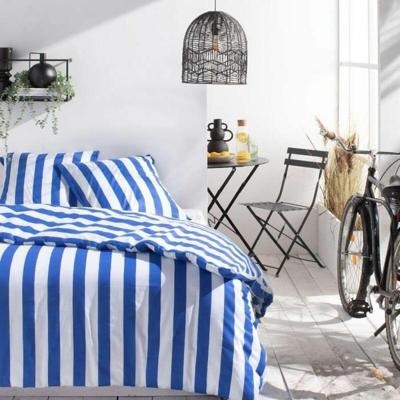 Bedset - Vandaag Summer Stripes - 240x220 cm - 2 personen - katoen gedrukt gehaast