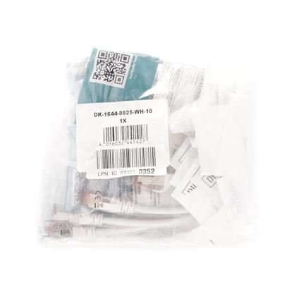 Digitus DK-1644-0025-WH-10 RJ45 Netwerkkabel, patchkabel CAT 6 S/FTP 0.25 m Wit Folie afscherming, Afscherming totaal, Afgeschermd, Halogeenvrij, Simplex, Digitus DK-1644-0025-WH-10 RJ45 Netwerkkabel, patchkabel CAT 6 S/FTP 0.25 m Wit Folie afscherming, Afscherming totaal, Afgeschermd, Halogeenvrij, Simplex,