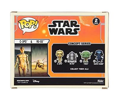 Star Wars Funko Pop Vinyl: Concept Series C-3PO & R2-D2 Double Pack