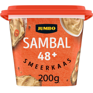 Jumbo Sambal 48+ Smeerkaas 200 g