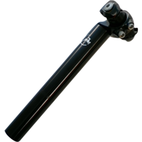 Gazelle zadelpen GPM750 post modern 27,2 x 235 mm staal zwart - thumbnail