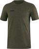 JAKO 6129D T-Shirt Premium Basics Dames - Kaki Gemeleerd - 40