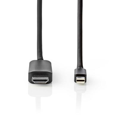 Mini-DisplayPort - HDMI-Kabel | Mini-DisplayPort Male - HDMI Male | 2,0 m | Zwart