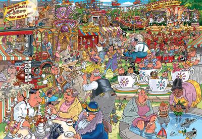 Jumbo Wasgij Destiny 23 puzzel Pretpark spektakel - 1000 stukjes