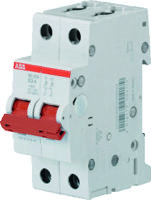 Hoofdschakelaar 2-polig 40A SD 202/40 ABB makkelijk in te kliken in elke kast - thumbnail