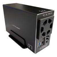 LC-Power LC-35U3-RAID-2 behuizing voor opslagstations HDD-behuizing Zwart 3.5 - thumbnail