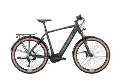 BRENNABOR elektrische suv "a-86e" mod. 22 ebike brennab.adven.a-86e 27,5/56 diam.10sp bl/mint