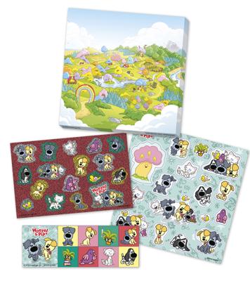 Bambolino Toys Woezel & pip stickerset