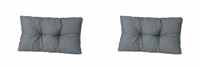 Lounge kussen 73x43 Basic Grijs (2 stuks) Madison - Madison Lounge kussen 73x43 Basic Grijs (2 stuks) Madison - Madison