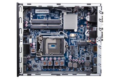 Shuttle dh610 xpc slim pc barebone, lga1700, intel h610, 2x ddr4 (max.64gb) 1x2.5" bay, m.2, hdmi,