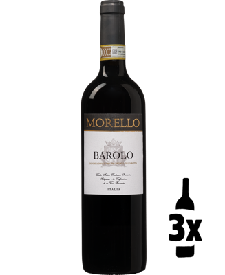 3 flessen Morello Barolo Probeerpakket