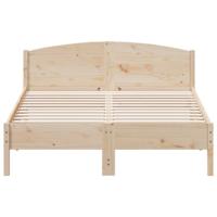Bedframe zonder matras massief grenenhout 160x200 cm - thumbnail