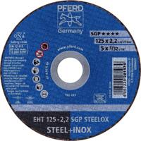 PFERD TOOLS EHT 125-2,2 SGP STEELOX 61331622 Doorslijpschijf recht 125 mm 25 stuk(s) RVS, Staal - thumbnail