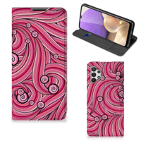 Samsung Galaxy A32 5G | Bookcase | Swirl Pink - thumbnail