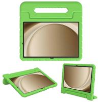 Accezz Kidsproof Backcover met handvat Samsung Galaxy Tab A9 Plus Tablethoesje Groen - thumbnail