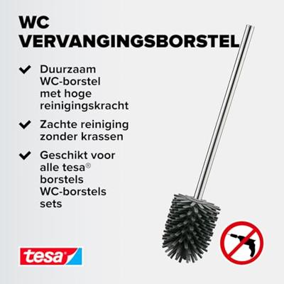 tesa WC-borstel Elastomeer tesa WC-borstel Elastomeer