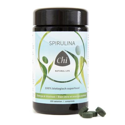Chi Natural Life Spirulina 500mg Tabletten Chi Natural Life Spirulina 500mg Tabletten