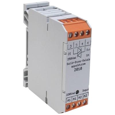 Appoldt SSR-230V/5A Halfgeleiderrelais Nominale spanning: 230 V/AC Schakelstroom (max.): 5 A 1 stuk(s)