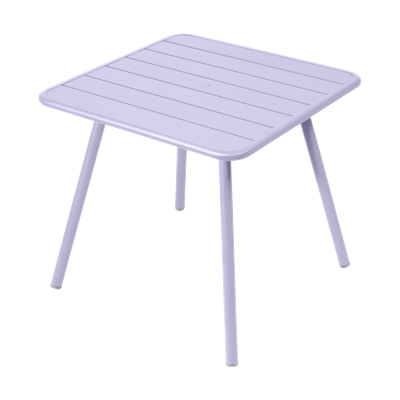 Fermob Luxembourg tuintafel vierpoot 80x80 cm Marshmallow