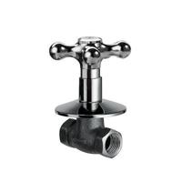 Tres Clasic-Tres Stopkraan Warm 53315501C Brons - thumbnail