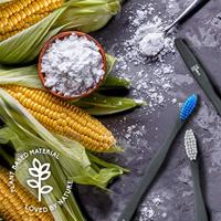 The Humble Co. Tandenborstels plant based - blauw/paars - 2 stuks - thumbnail