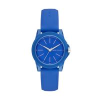 Horlogeband Armani Exchange AX4360 Silicoon Blauw 20mm - thumbnail