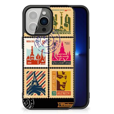 iPhone 13 Pro TPU Backcover Postzegels
