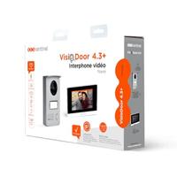 VisioDoor 4.3+ - bedrade video-intercom met extra platte touch-monitor 4.3 - thumbnail