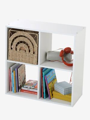 Opbergmeubel 4 vakken. wit