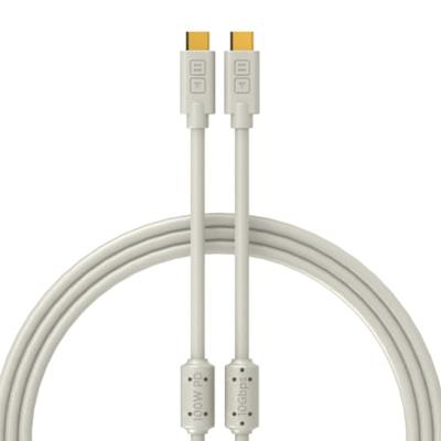 DJ TechTools Chroma Cables USB-C naar USB-C 2 meter (wit)