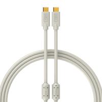 DJ TechTools Chroma Cables USB-C naar USB-C 2 meter (wit) - thumbnail