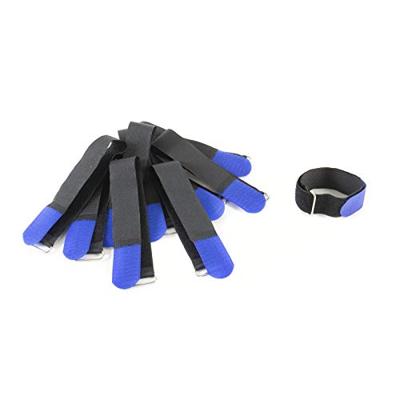 Adam Hall VR4040BLU kabelbinder klittenband 400 x 38 mm blauw