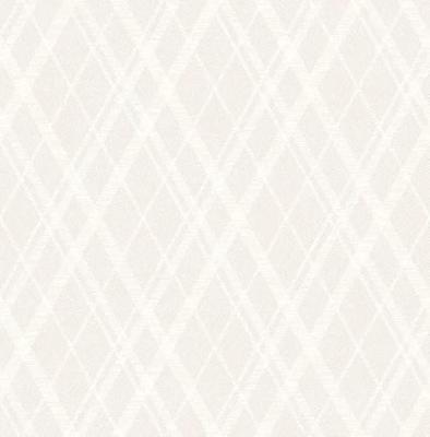 Dutch Wallcoverings Sauvage Ruit - Lichtgrijs