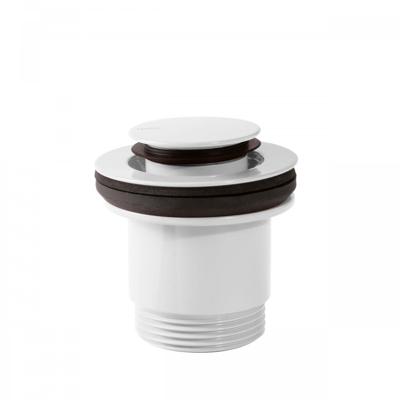 Afvoerplug Tres Complementos Clickwaste Stop 4 cm Wit Chroom Afvoerplug Tres Complementos Clickwaste Stop 4 cm Wit Chroom