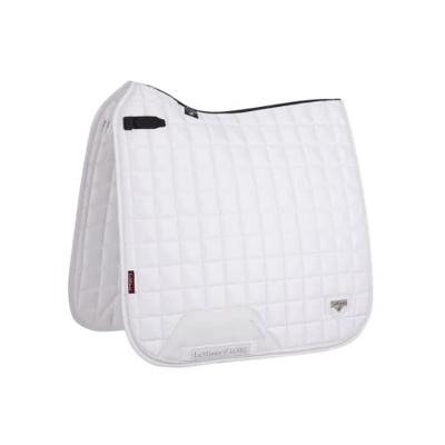 LeMieux Loire classic satin Zadeldek wit maat:dr full LeMieux Loire classic satin Zadeldek wit maat:dr full