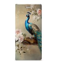 Hoesje maken voor Sony Xperia XZ | XZs Vintage Pauwen - thumbnail