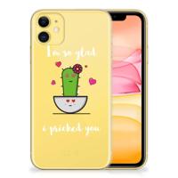 Apple iPhone 11 Telefoonhoesje met Naam Cactus Glad - thumbnail