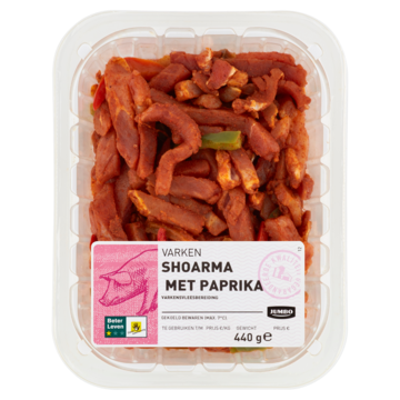 Jumbo Shoarma met Paprika 440 g