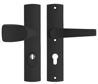 AXA | Veiligheidsbeslag Premium Wing-knop+kruk Arrow | PC55 | Anti-kerntrek | Omkeerbaar | 242x52x13 | Alu | SKG3 - thumbnail