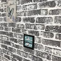11 st Wandpanelen 3D donkergrijze baksteen EPS - thumbnail