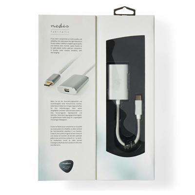 Nedis USB-C Adapter | USB-C Male naar Mini DisplayPort Female | 0.2 m | 1 stuks - CCTB64580AL02 CCTB64580AL02