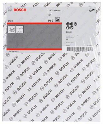 Bosch Accessories J410 2608605412 Schuurblad Korrelgrootte (num) 60 (b x h) 230 mm x 280 mm 1 stuk(s)