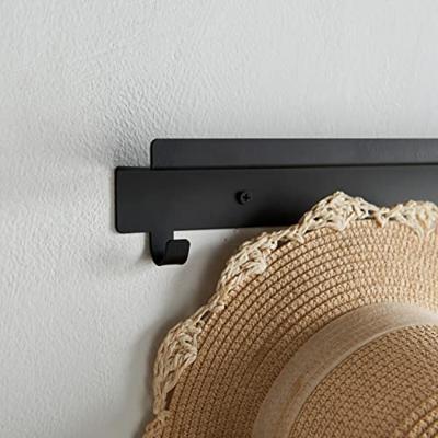 ACAZA Wandkapstok Zwart