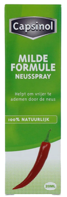 Capsinol Milde Formule Neusspray Capsinol Milde Formule Neusspray