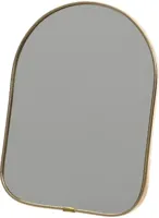 Decoris spiegel glas deco 16x1.5cm goud - thumbnail