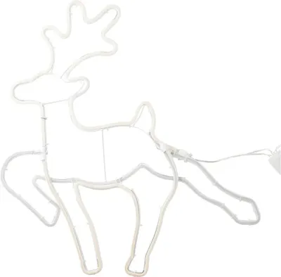 LED slangverlichting rendier bewegend