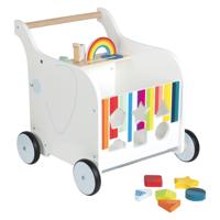 Small Foot - baby walker speelgoedkist olifant - thumbnail