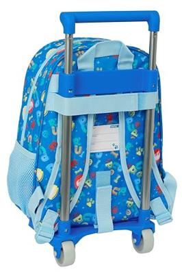 Schoolrugzak met Wielen The Paw Patrol Pups rule Blauw 26 x 34 x 11 cm Schoolrugzak met Wielen The Paw Patrol Pups rule Blauw 26 x 34 x 11 cm